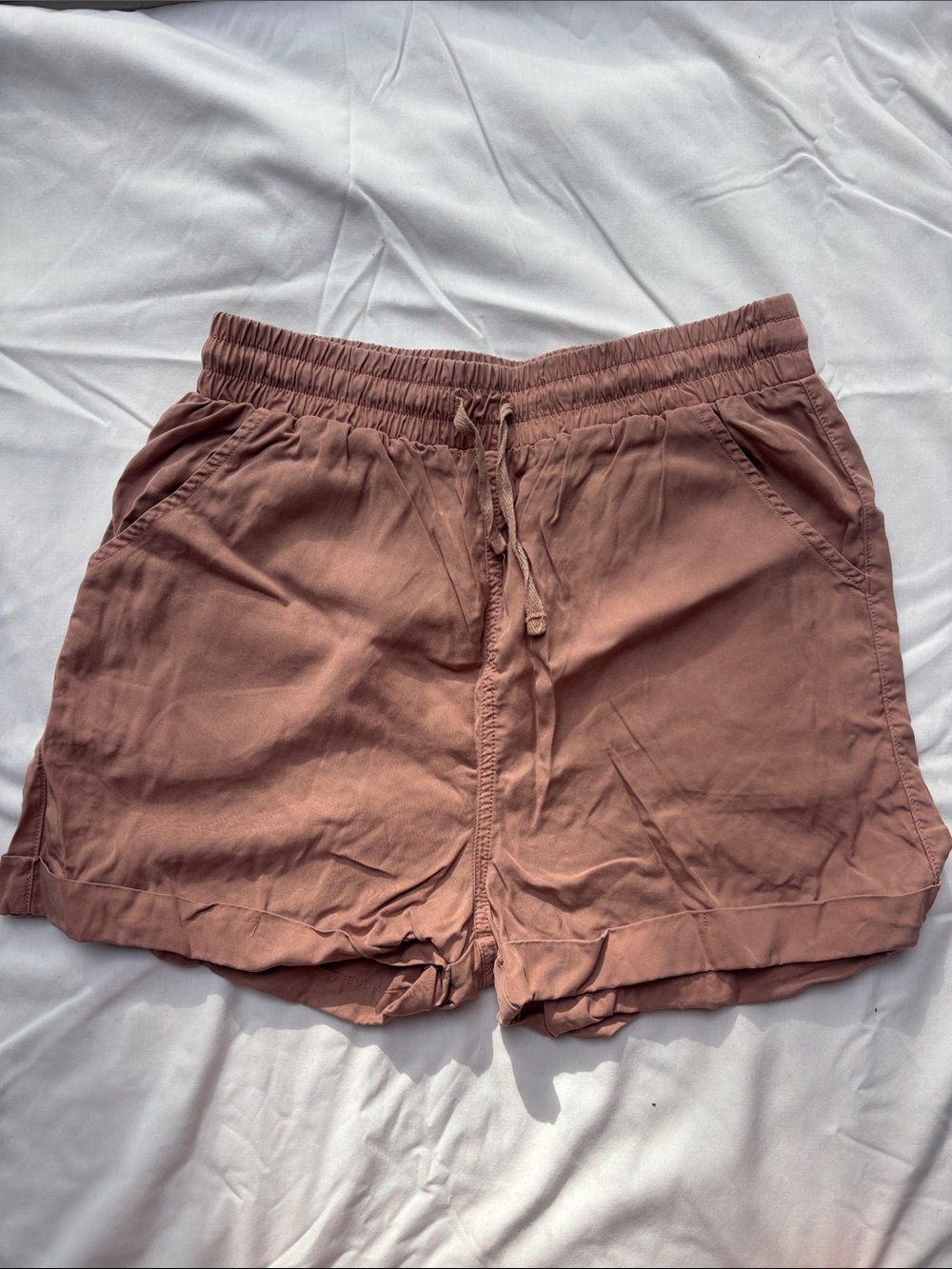 Universal Thread Mauve Drawstring Women's Shorts